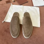 Loro Piana Babouche Walk Men's Suede Mule FAM3488 HOVY - Image 8