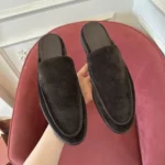 Loro Piana Babouche Walk Men's Suede Mule FAM3488 H1A1 - Image 8