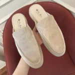 Loro Piana Babouche Walk Men's Suede Mule FAM3488 D044 - Image 8