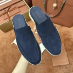 Loro Piana Babouche Walk Men's Suede Mule FAM3488 W948 - Image 8