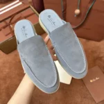 Loro Piana Babouche Walk Men's Suede Mule FAM3488 60HF - Image 8
